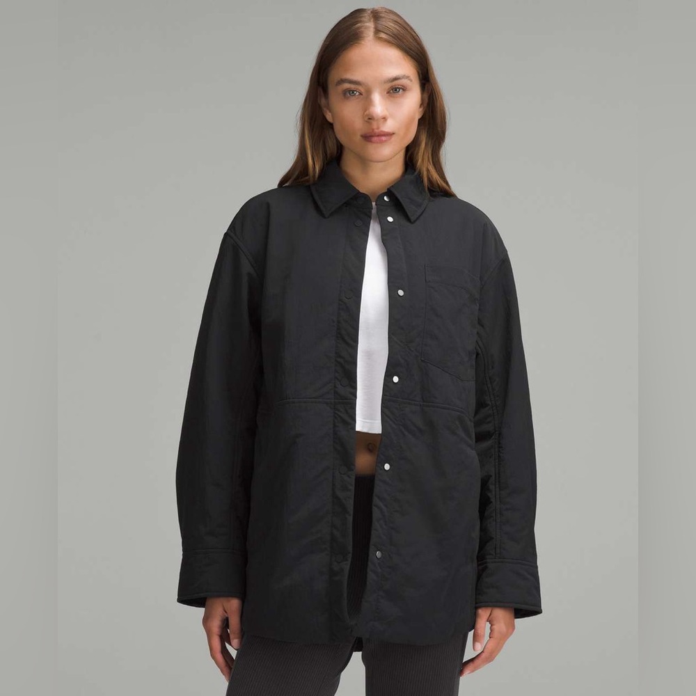Lululemon Lightweight Insulated Shirt Jacket
Black